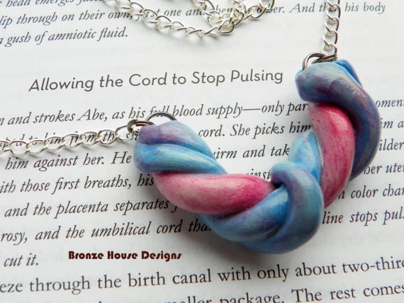 umbilical cord necklace