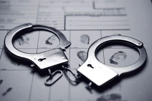 Handcuffs And Fingerprints